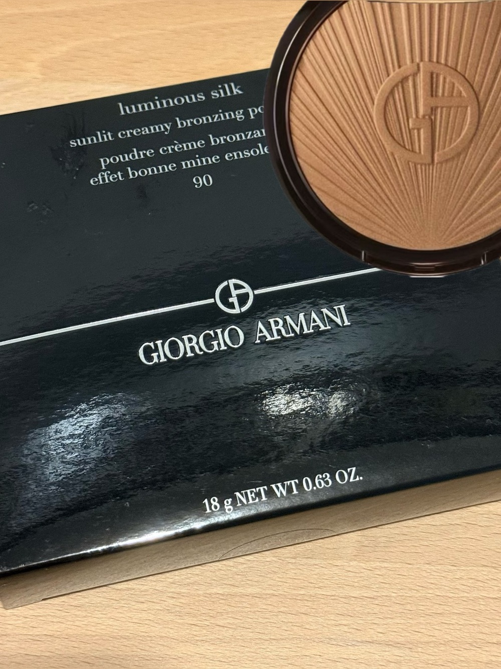 ARMANI beauty Luminous Silk Creamy Bronzing Powder 18g/.63oz #90